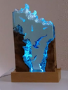 Resin LED Light Set Shark Hammerhead Large