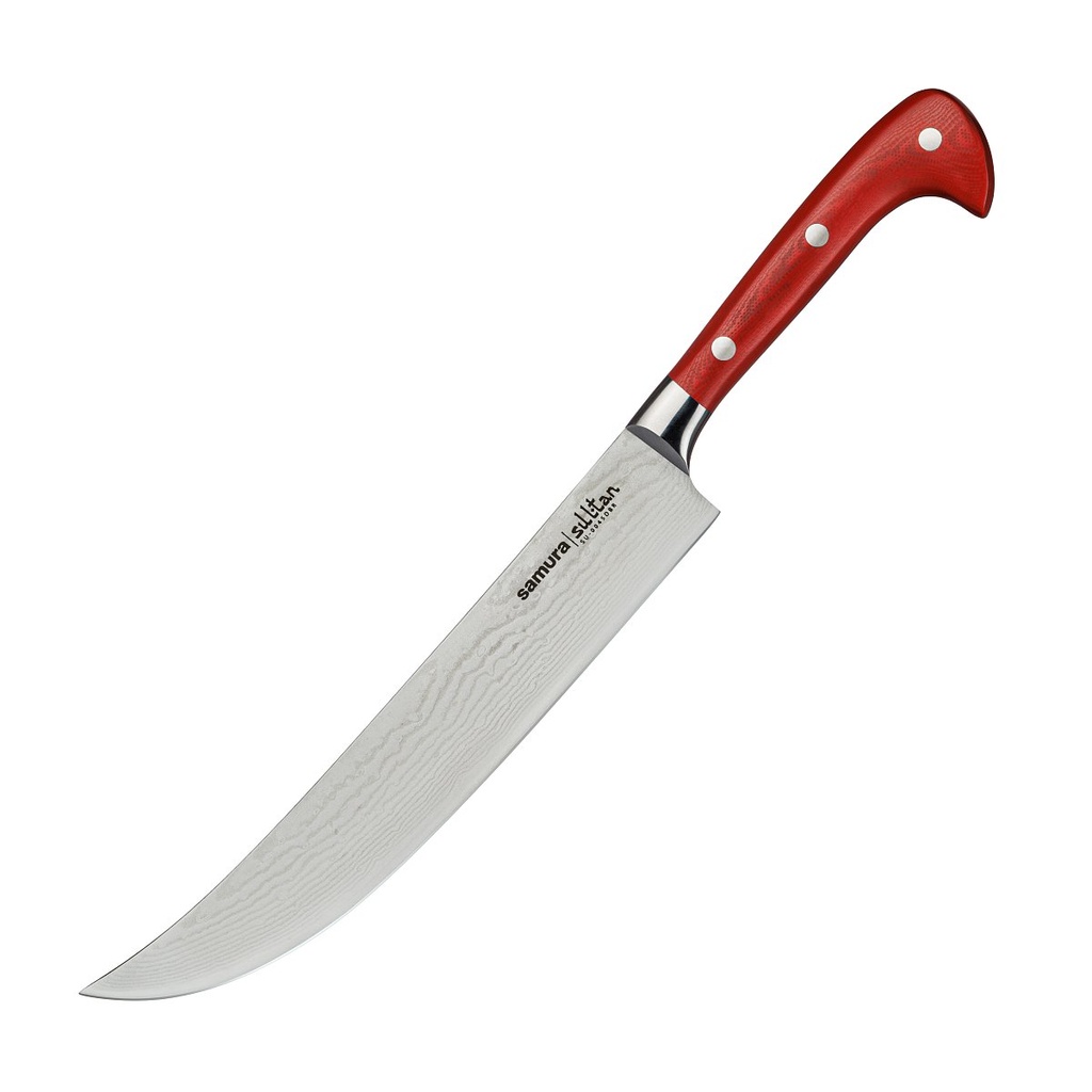 Samura SULTAN Slicer Pichak Long 8.3" Red