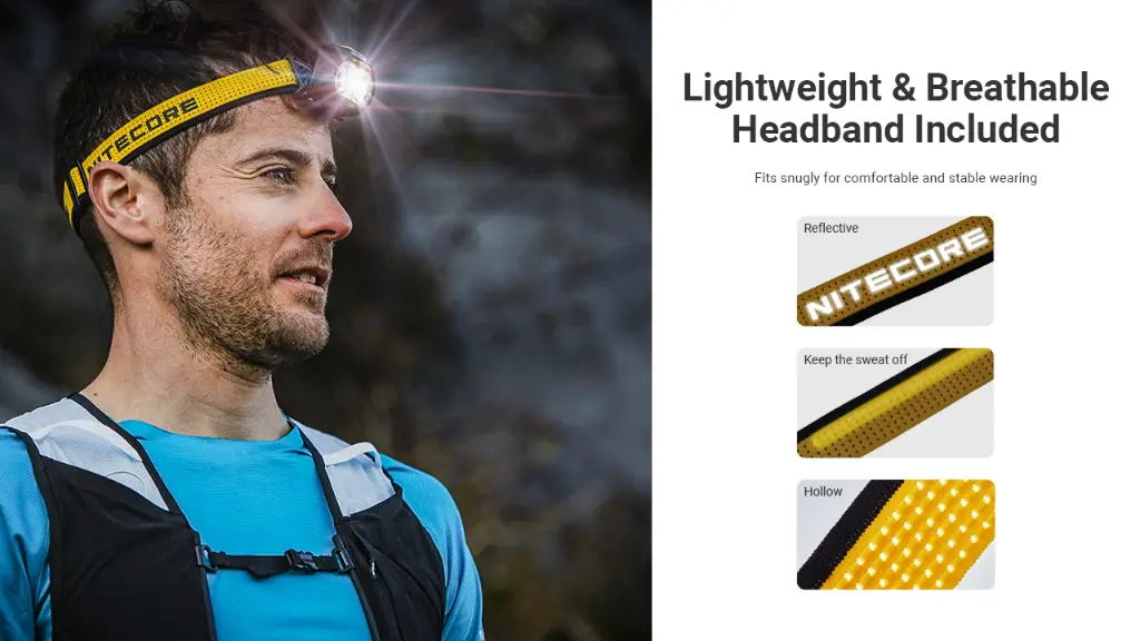 Nitecore Headlamp UT27 ( MCT ) - Black
