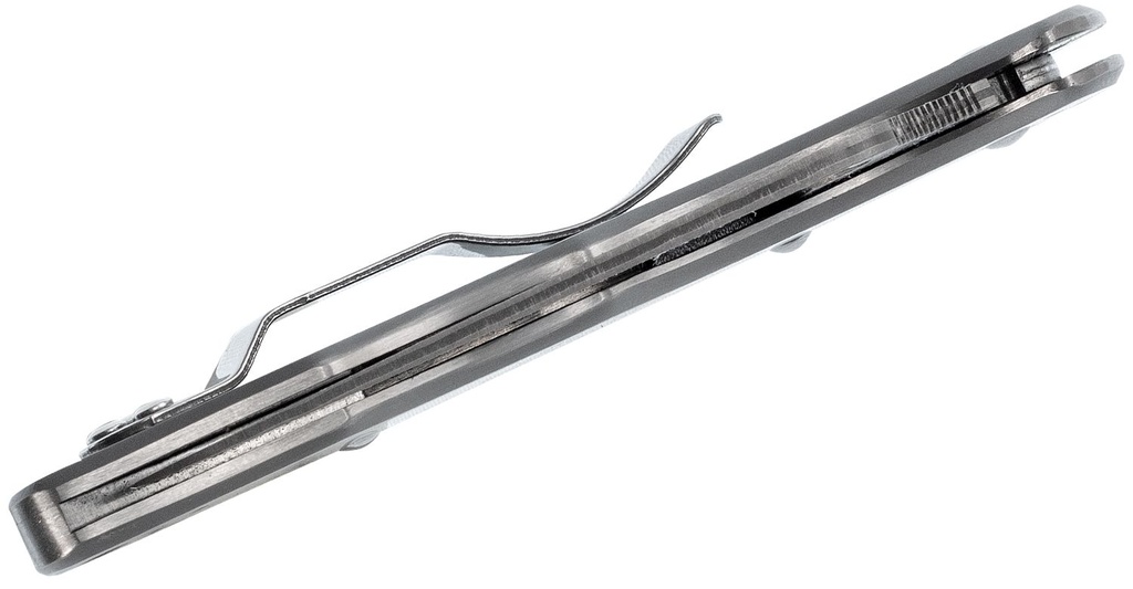 Spyderco Delica 4 Titanium Damascus