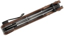 CRKT Alan Folts Ritual Compact Knife Brown Micarta