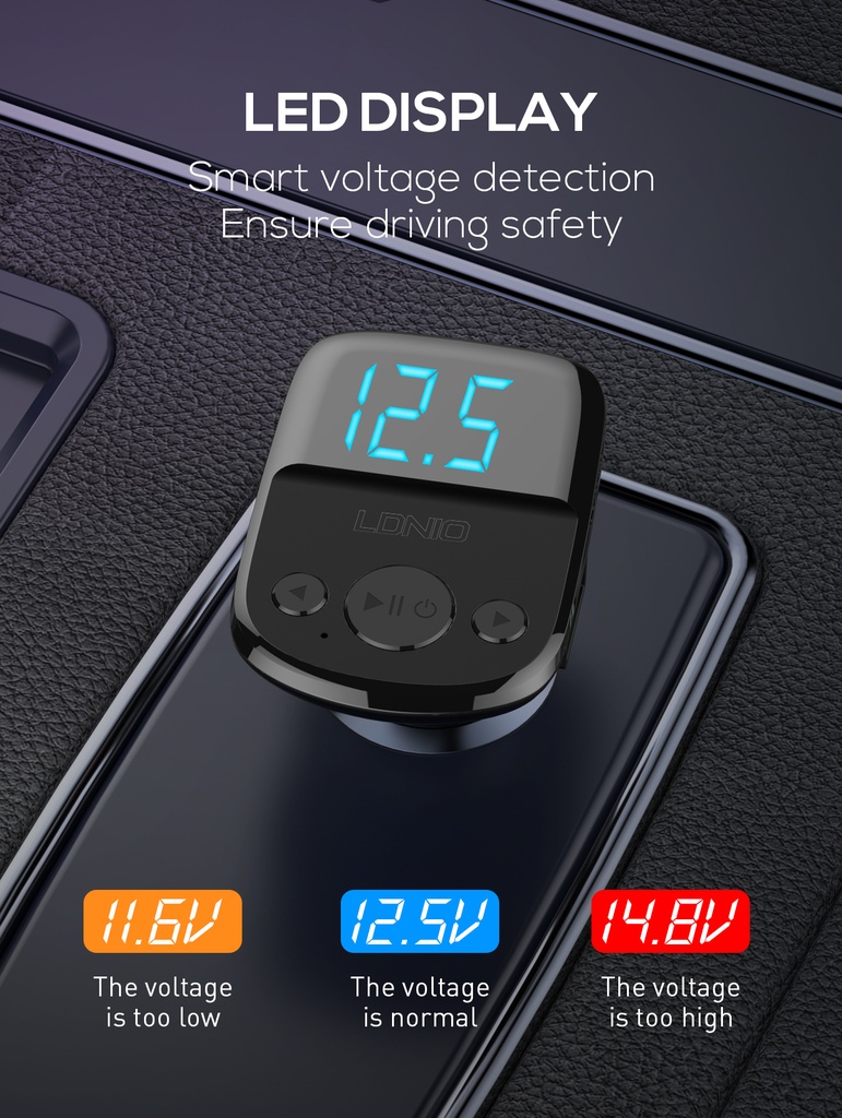 LDNIO Car Charger C706Q