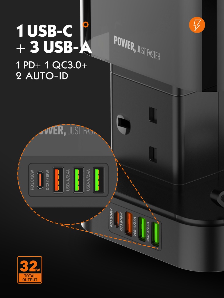 LDNIO POWER SOCKET SKW6457