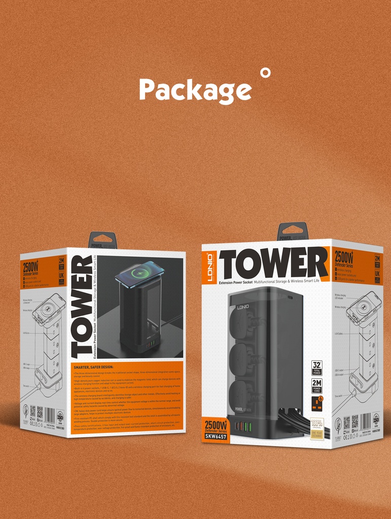 LDNIO POWER SOCKET SKW6457
