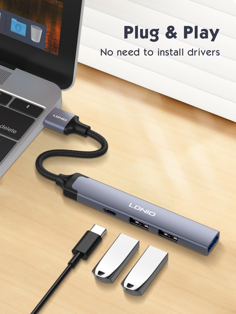 LDNIO HUB Adapter DS-44C