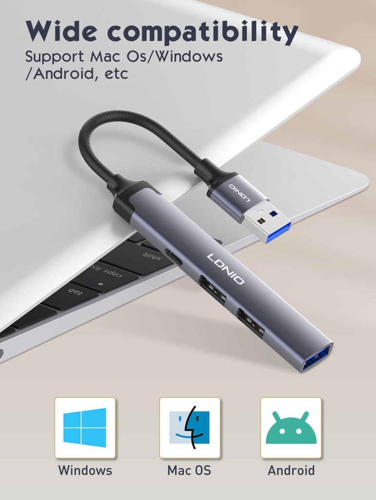 LDNIO HUB Adapter DS-44C