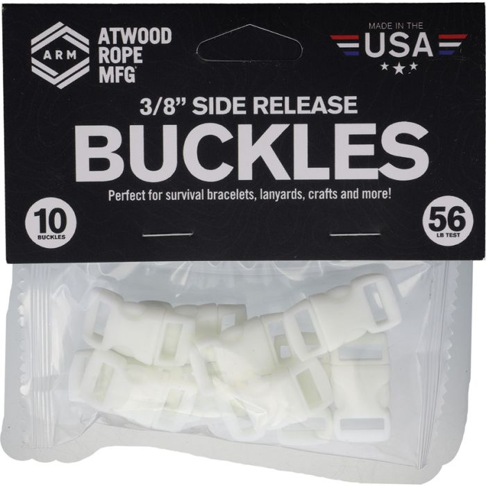 Atwood Paracord Buckle Glow 10PK