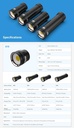 Divepro G15 15000Lumens G15-D