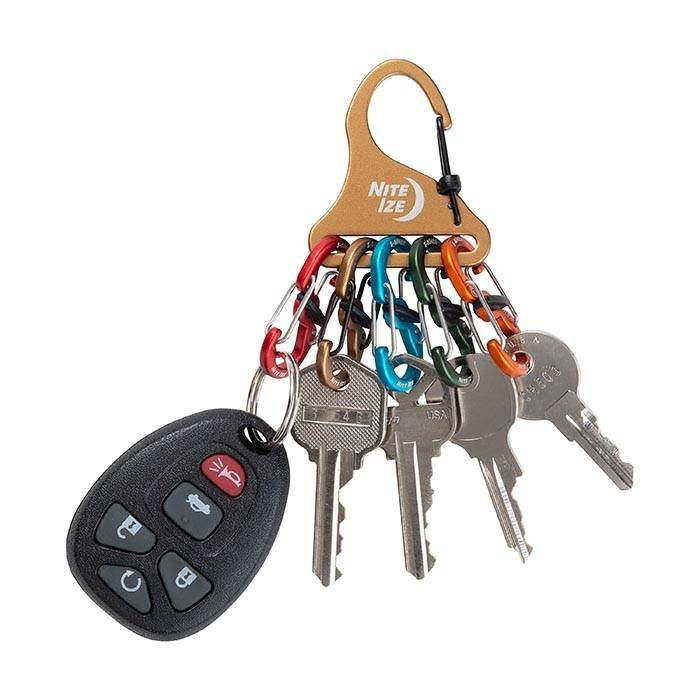 Nite Ize KEYRACK LOCKERآ® S-BINERآ® ALUMINUM