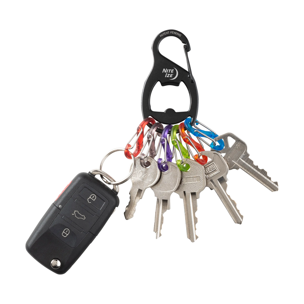 Nite Ize Key Rack Bottle Opener-Black