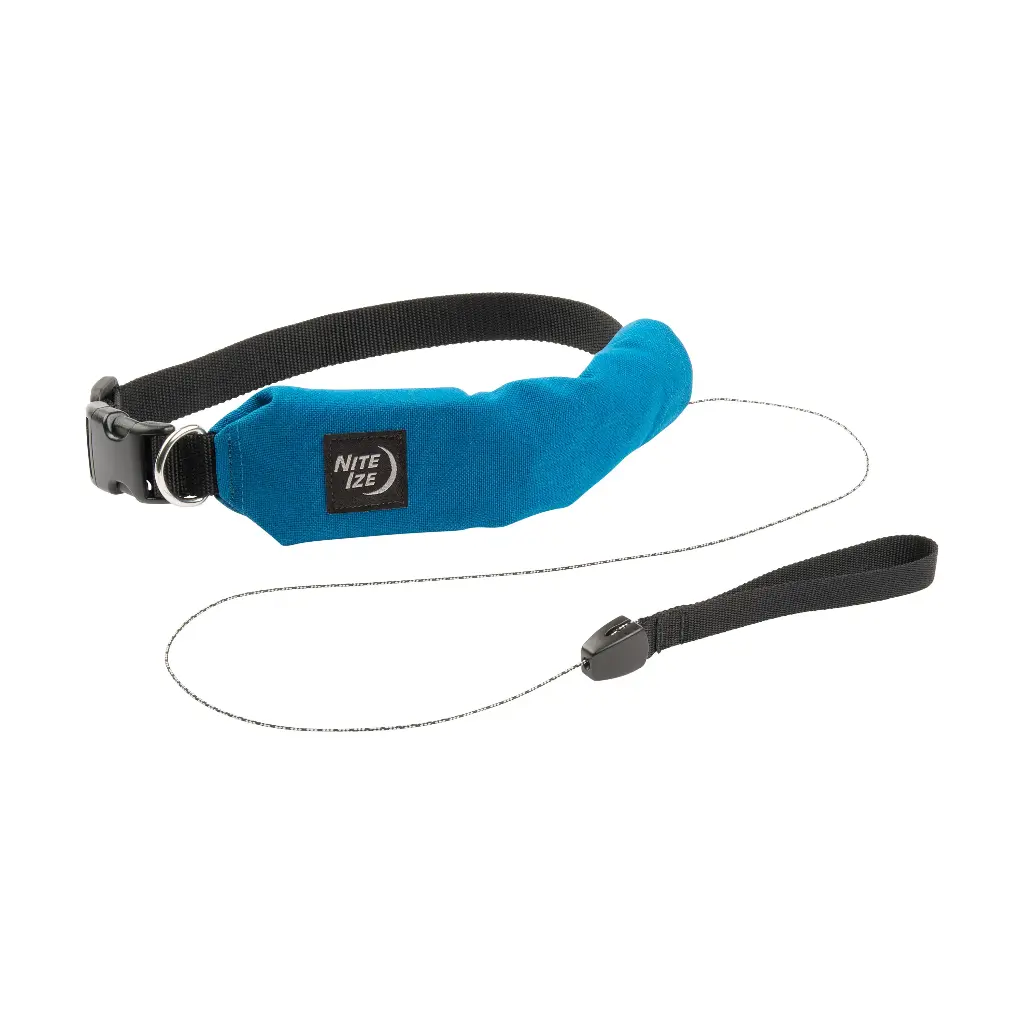 Nite ize RADDOGâ„¢ ALL-IN-ONE COLLAR + LEASH (Large Blue)
