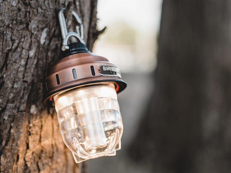 Barebones Beacon Hanging Lantern copper