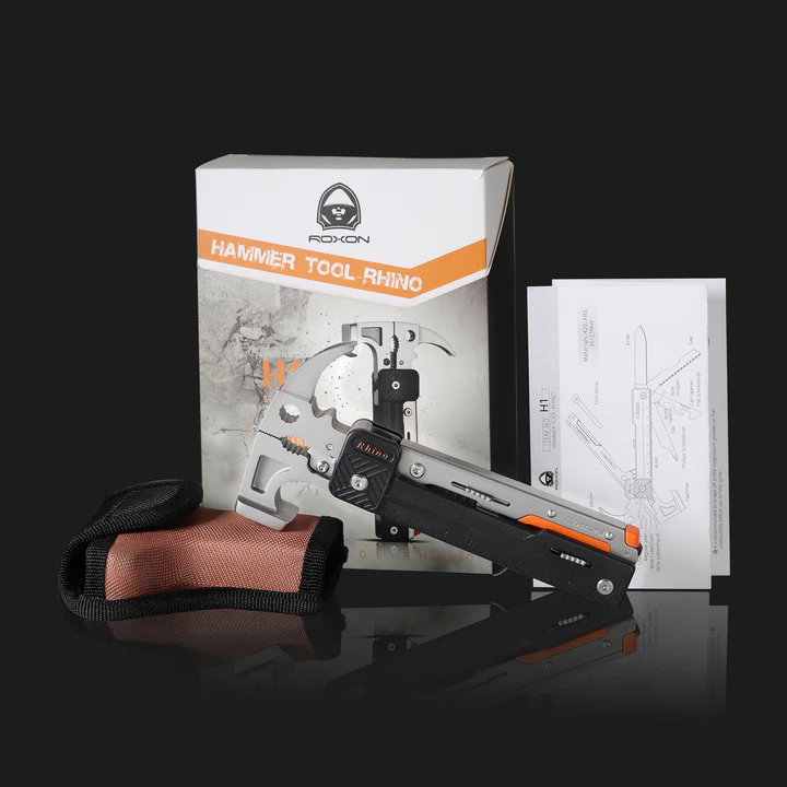 Roxon Rhino 17 in 1 Hammer Multitool 