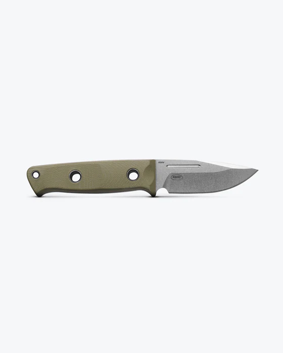Benchmade Dacian | Brown Canvas Micarta | Spear Point
