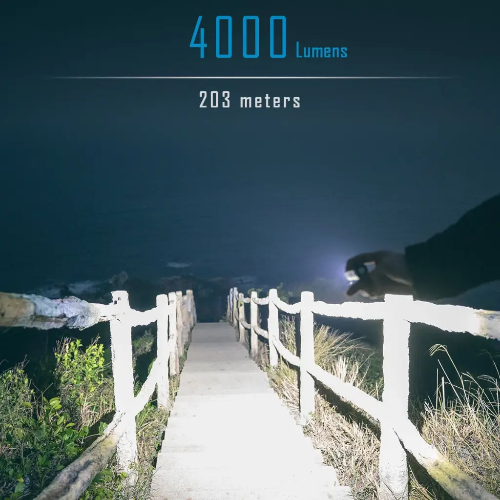 Imalent LD70 Luxury 4000 lumens - Royal Blue 