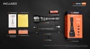 Acebeam W35 LC DEL Zoom LEP Flashlight