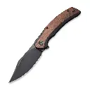 WE KNIFE Snick Flipper Knife Titanium & Wood Handle