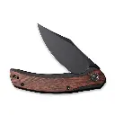 WE KNIFE Snick Flipper Knife Titanium & Wood Handle