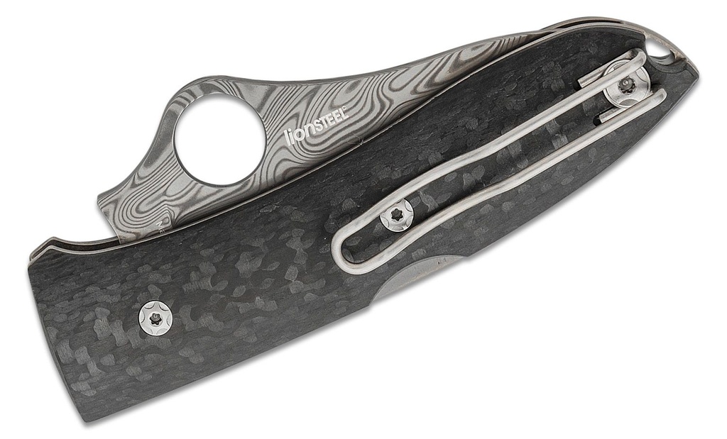 Spyderco SpyOpera - Carbon Fiber - Damasteel Blade - Sprint Run