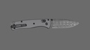 Benchmade Custom Mini Bugout Damasteel + Titanium