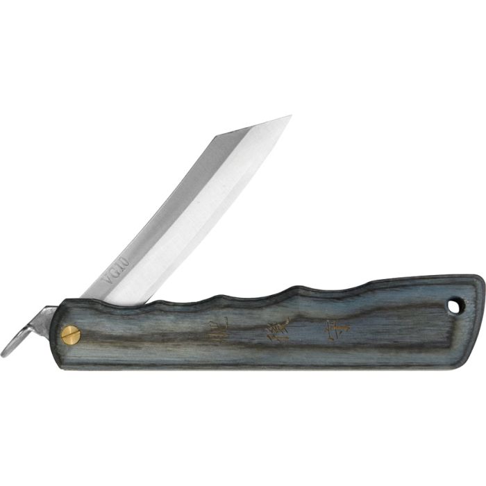 Higonokami Woody VG10 Folder Blue 