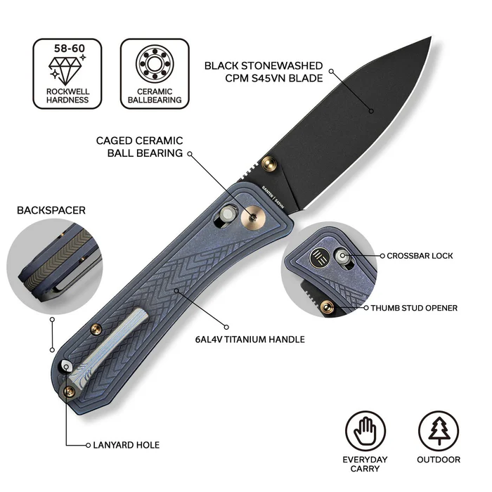 WE KNIFE Thug XL Titanium (copy)