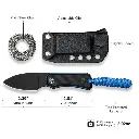 CIVIVI Baby Banter Black G10 Fixed Blade 