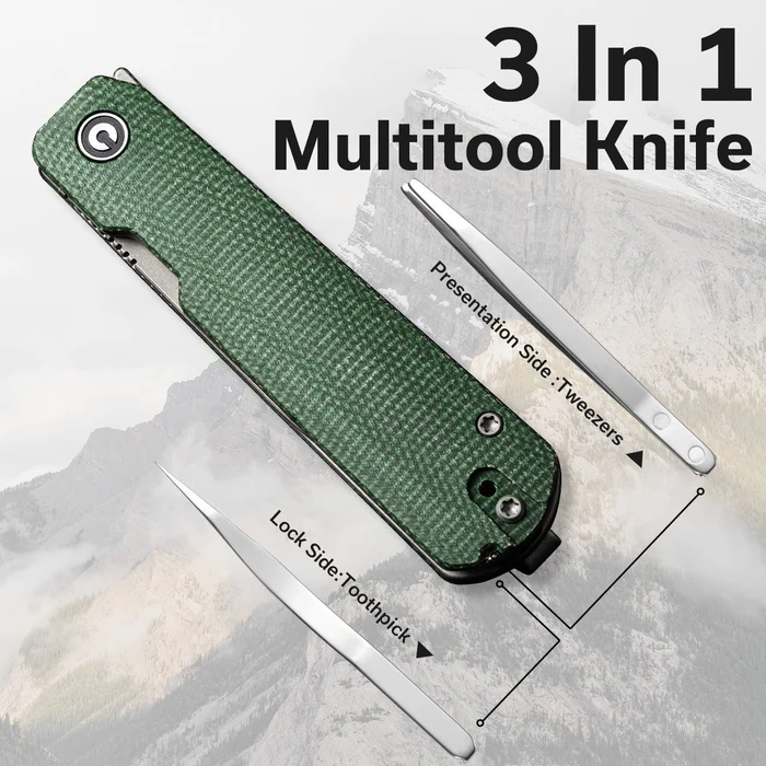 CIVIVI Stormhowl Flipper & Button Lock Knife Aluminum Handle (copy)