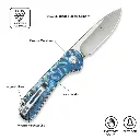 CIVIVI Elementum Slip Joint Knife Resin Handle