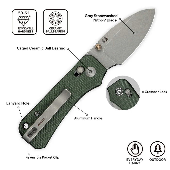 CIVIVI Baby Banter 2 Micarta