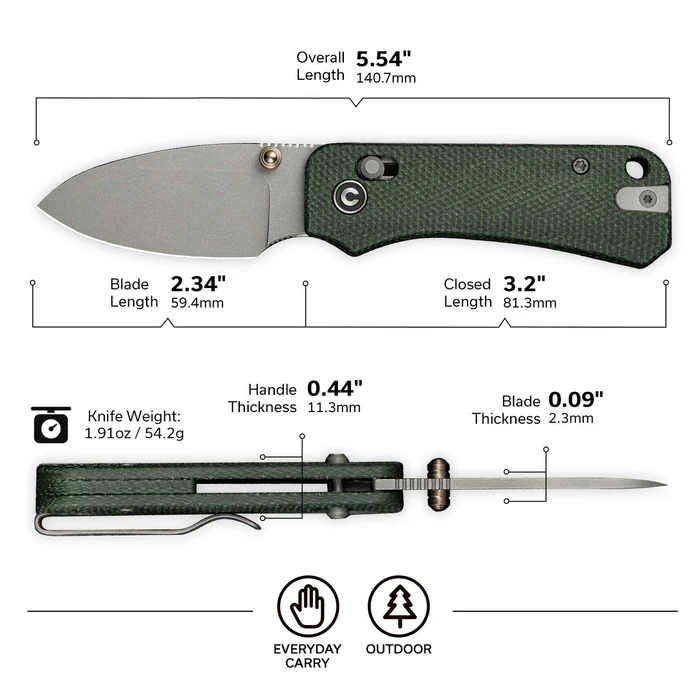 CIVIVI Baby Banter 2 Micarta