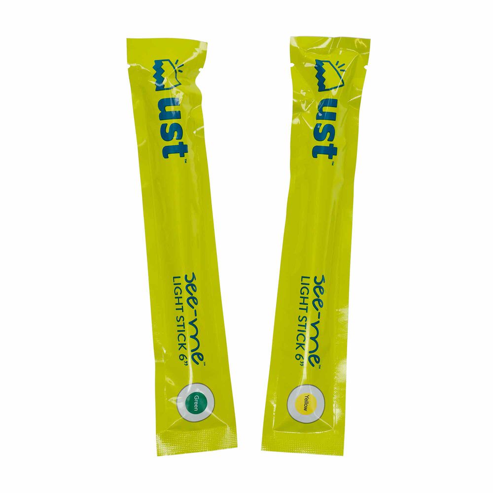 UST See-Me Light Sticks, 6in 2-pk