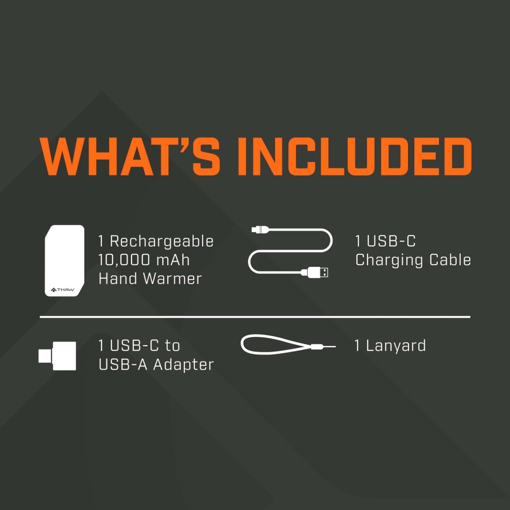 THAW RECHARGEABLE HAND WARMERS SMALL (copy)