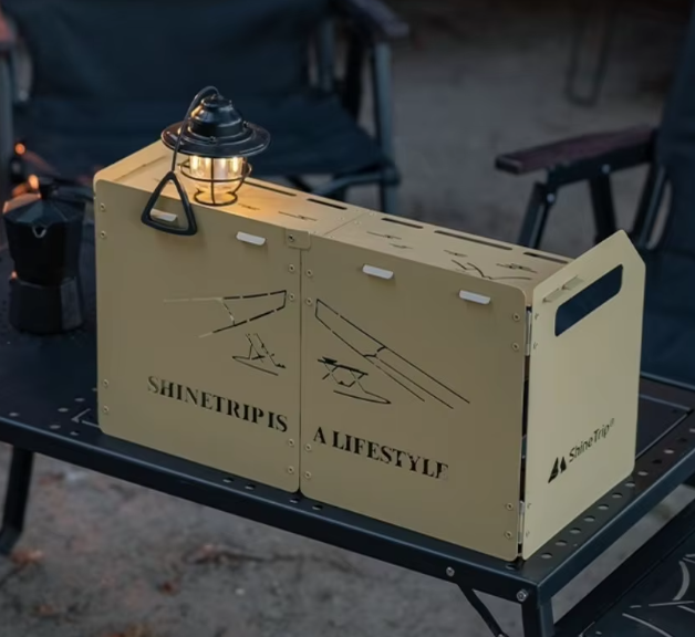 Shine trip Camping windshield set Khaki