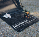 Shine trip Tactical Picnic Mat Black - Medium