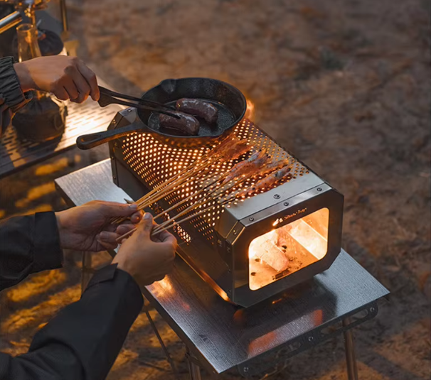 Shine trip Alveolate desktop stove