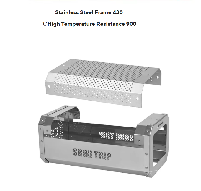 Shine trip Alveolate desktop stove