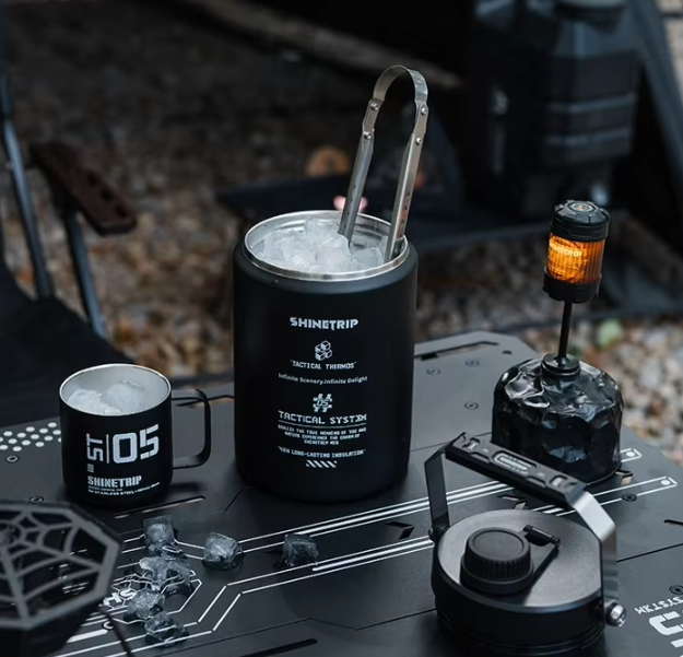 Shine trip series ice bucket - Grey