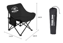 Shine trip moon chair - Black