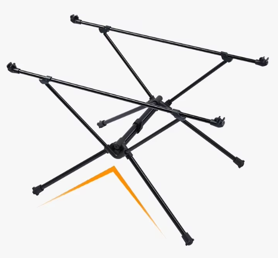 Shine trip Tactical Folding Cloth Table - Black