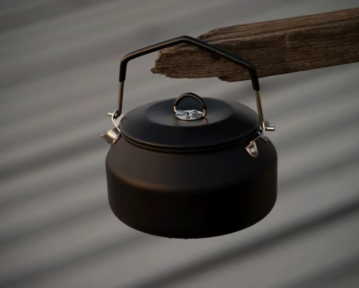 Wellhike Stainless Steel Kettle 1.0L - Black