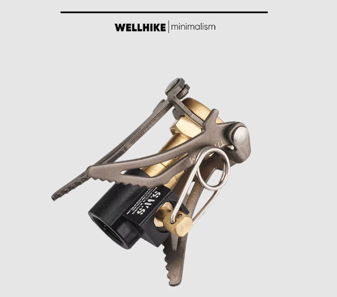 Wellhike Mini Folding Stove Titanium