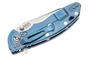 Hinderer 3.5" XM-18 No Choil Wharncliffe 20CV - Blue Anodized Titanium - Black G-10