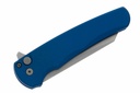 Pro-Tech Malibu Reverse Tanto - Blue Handle - Stonewashed MagnaCut Blade