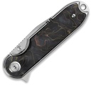 QSP Knife Nebula Linerlock Brass Copp 