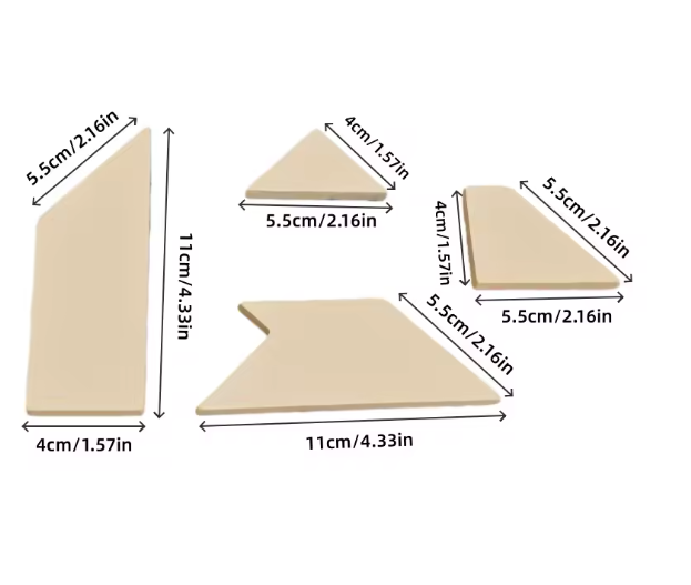 BRAIN PUZZLE Wood T + 100 Shapes