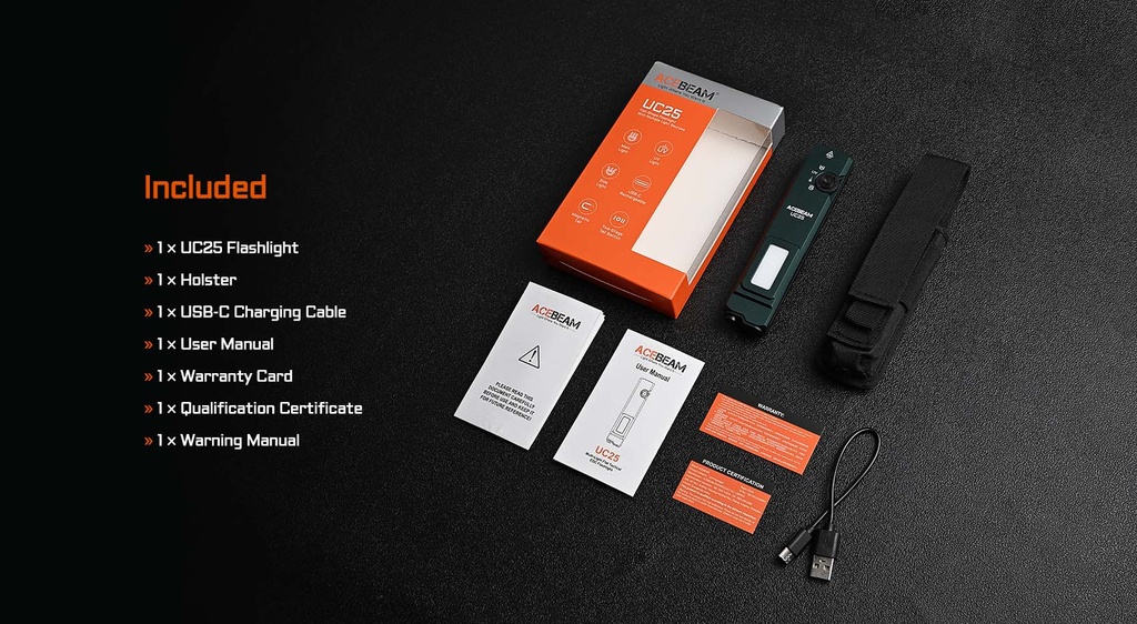 Acebeam UC25 Black