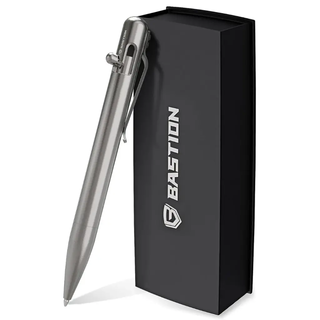 Bastion EDC Bolt Action Pen Titanium 