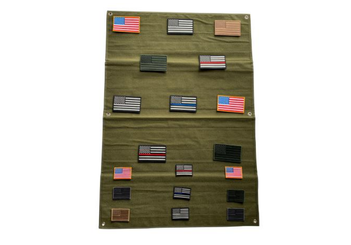 TSNO Large Velcro Panel Blanket with 6 eyelets OD Green 70*100cm