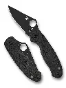 Spyderco PARA  3 LIGHTWEIGHT BLACK BLADE